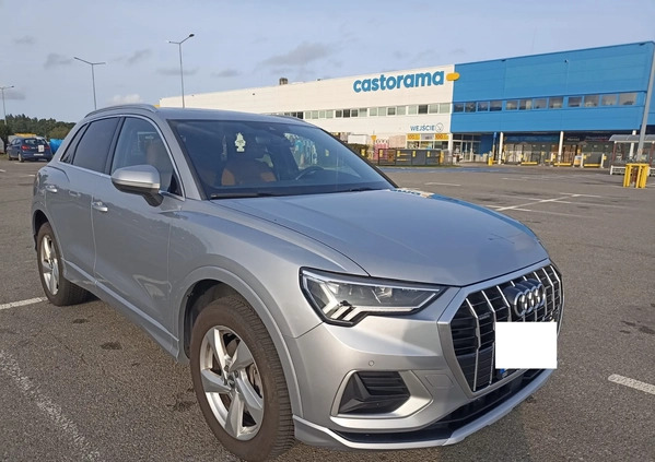 Audi Q3 cena 119900 przebieg: 47000, rok produkcji 2020 z Gdańsk małe 277